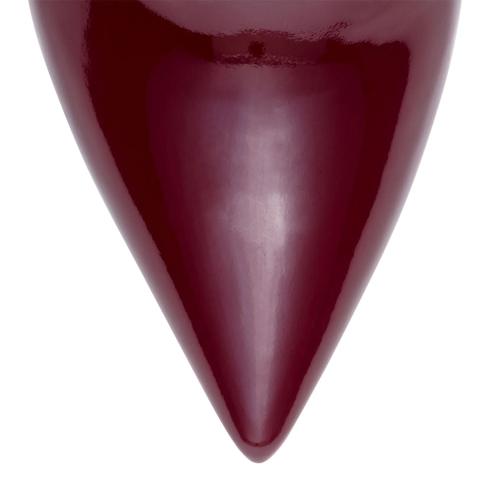 Aramis 85 Burgundy Patent Leather Mules