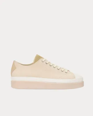 Austen Canvas Ecru Low Top Sneakers