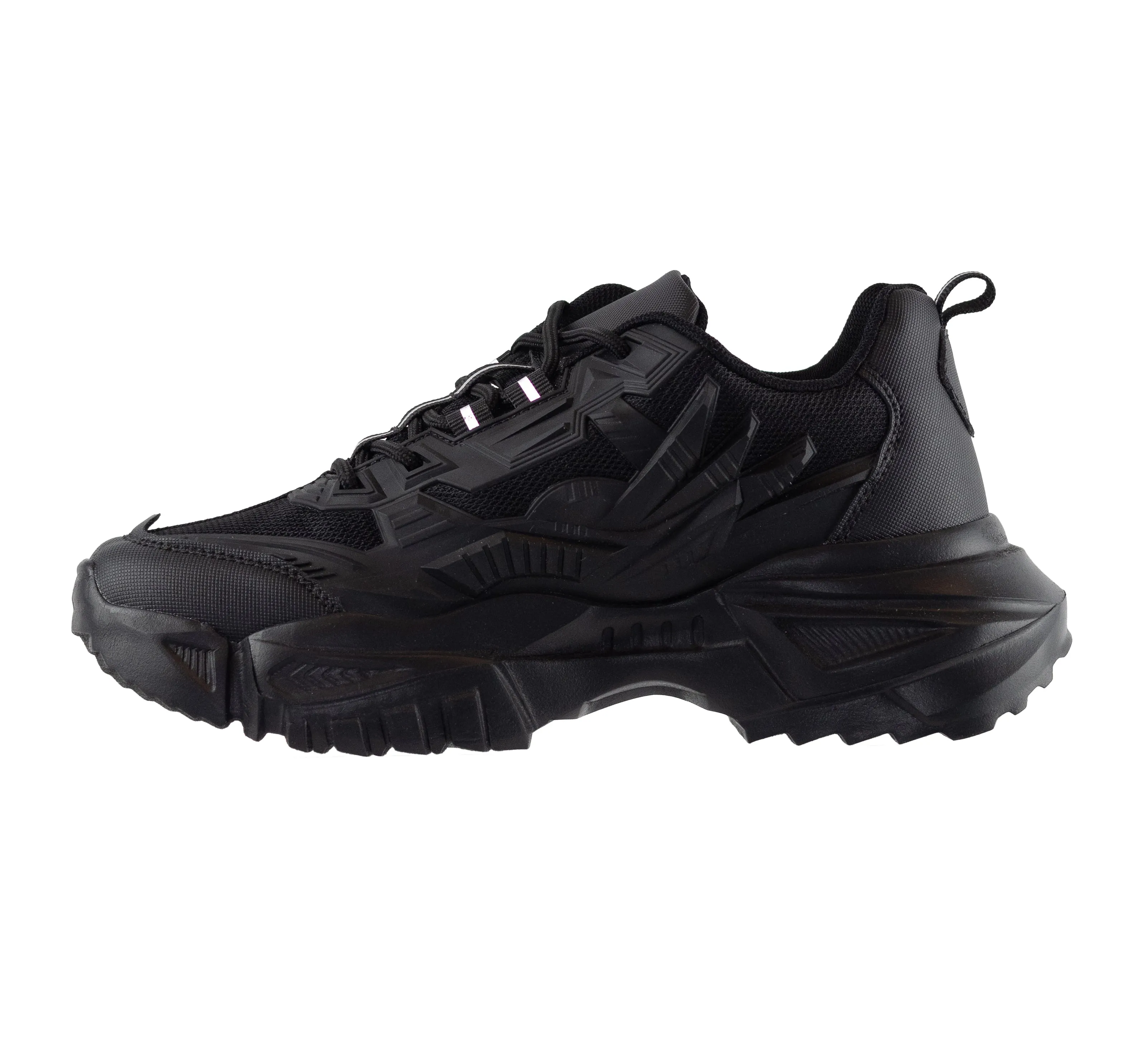 Ayanami - Wide Fit Chunky Lace Up Sneakers for Women, Comfortable Platform Shoes, Trendy Casual Footwear, Everyday Stylish Sneakers, Urban Style