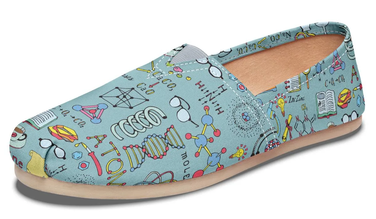 Chemist Pattern Casual Shoes