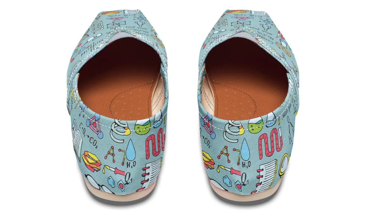 Chemist Pattern Casual Shoes