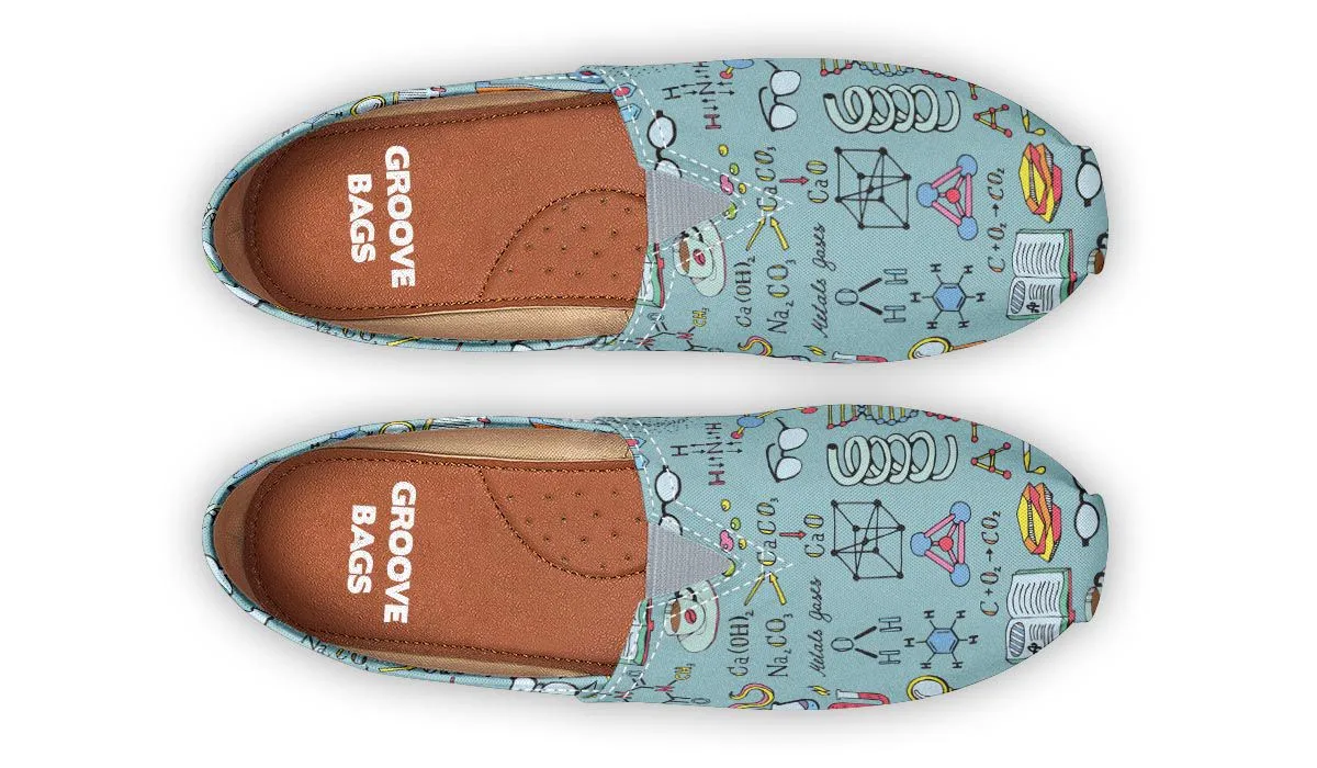 Chemist Pattern Casual Shoes