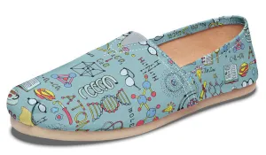 Chemist Pattern Casual Shoes
