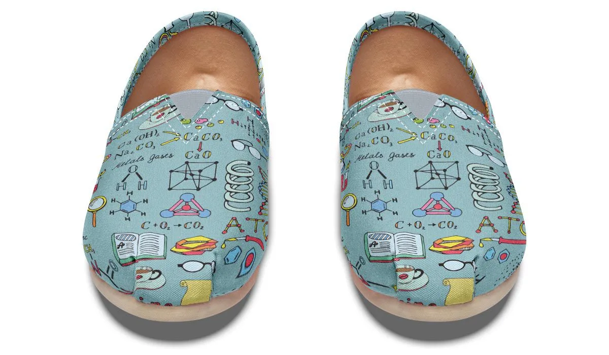 Chemist Pattern Casual Shoes