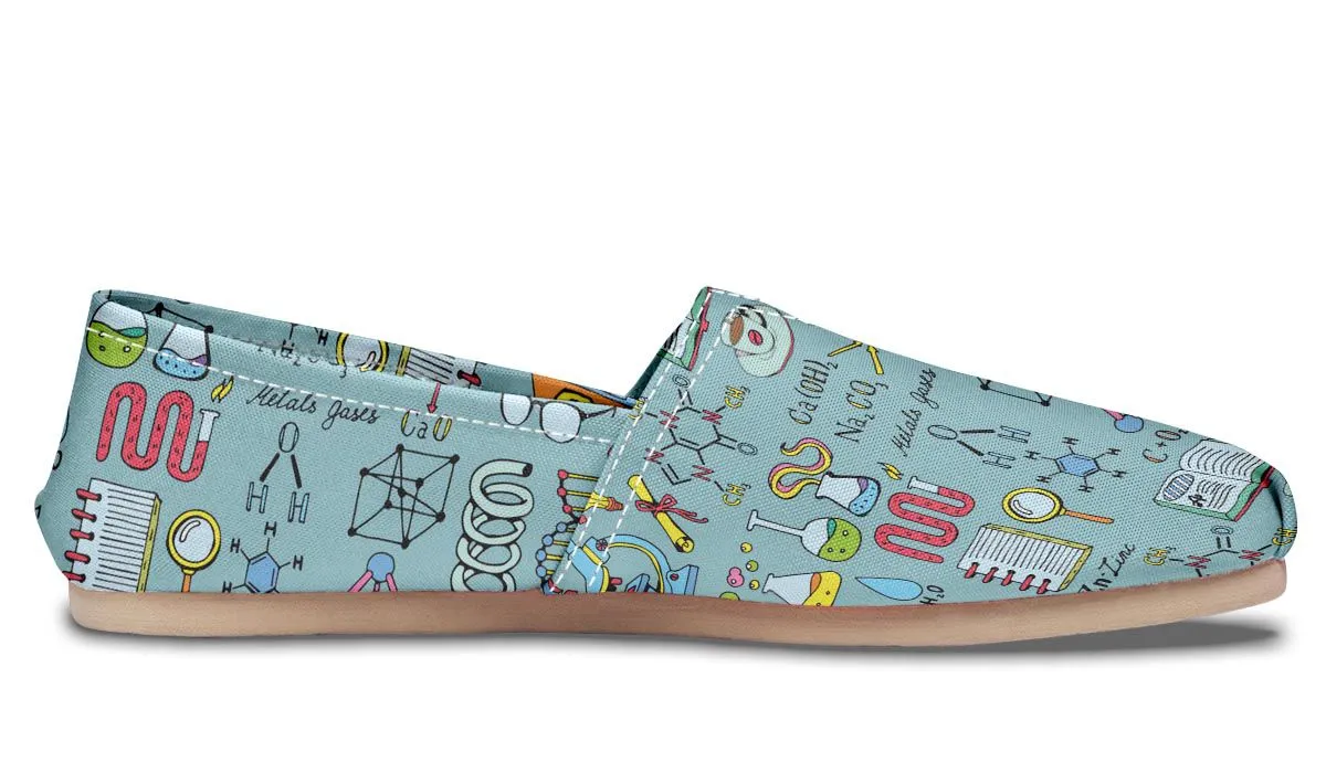 Chemist Pattern Casual Shoes