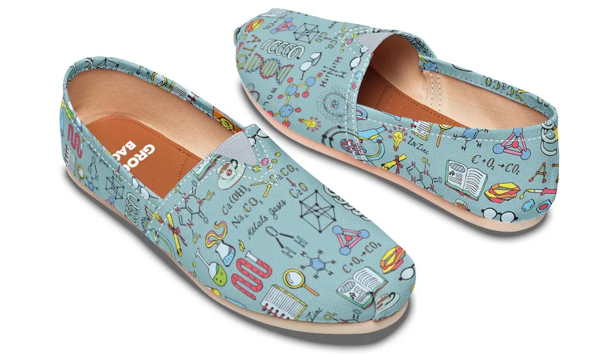Chemist Pattern Casual Shoes