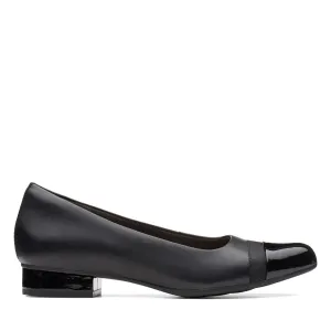 Clarks Women's Juliet Monte Low Heels- Black