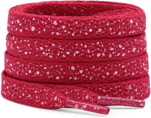 DELELE Print Flat Shoelaces for Sneakers: Colored Athletic Shoe Laces 2 Pair