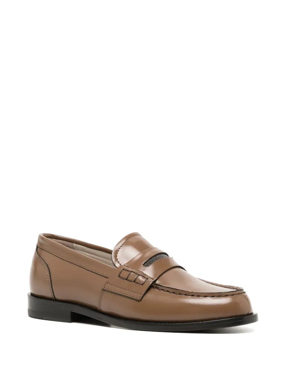 FABIANA FILIPPI - slip-on leather loafers