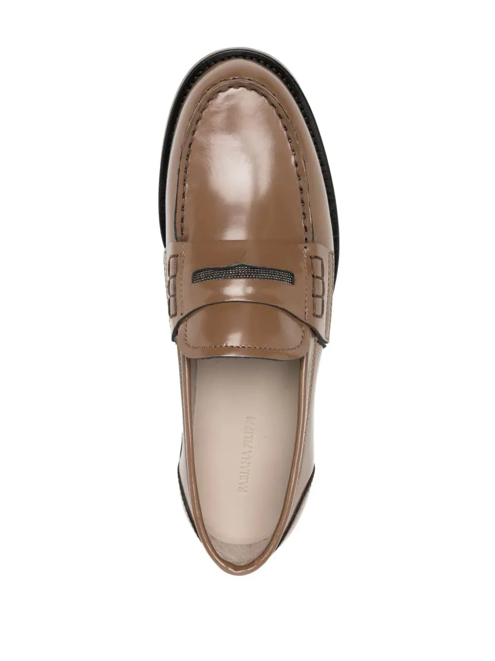 FABIANA FILIPPI - slip-on leather loafers