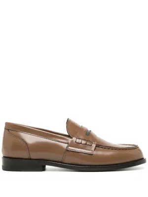 FABIANA FILIPPI - slip-on leather loafers