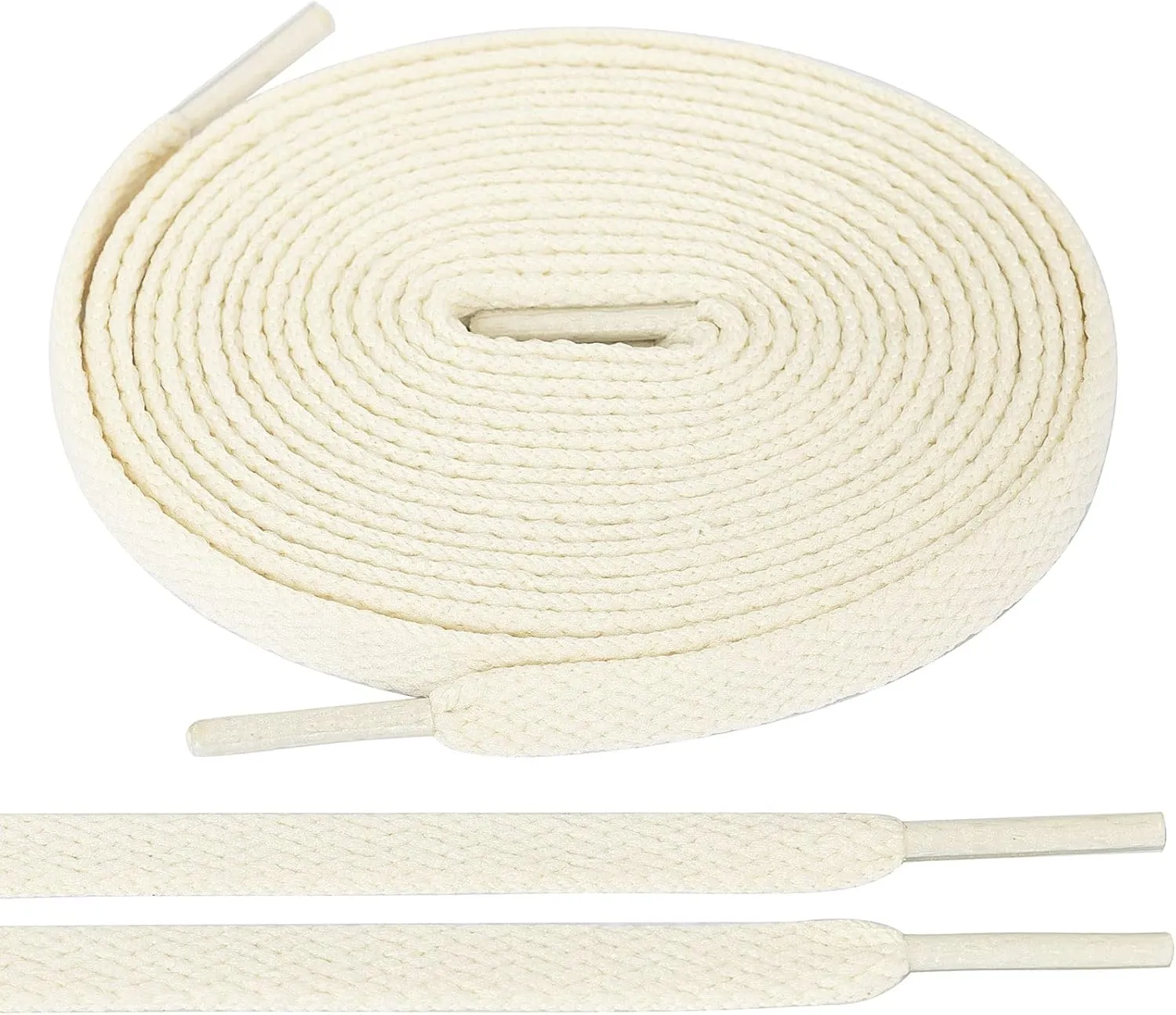 Handshop Flat Shoelaces 5/16" - 20 Colors in 36"-72" Shoe Laces For Sneakers