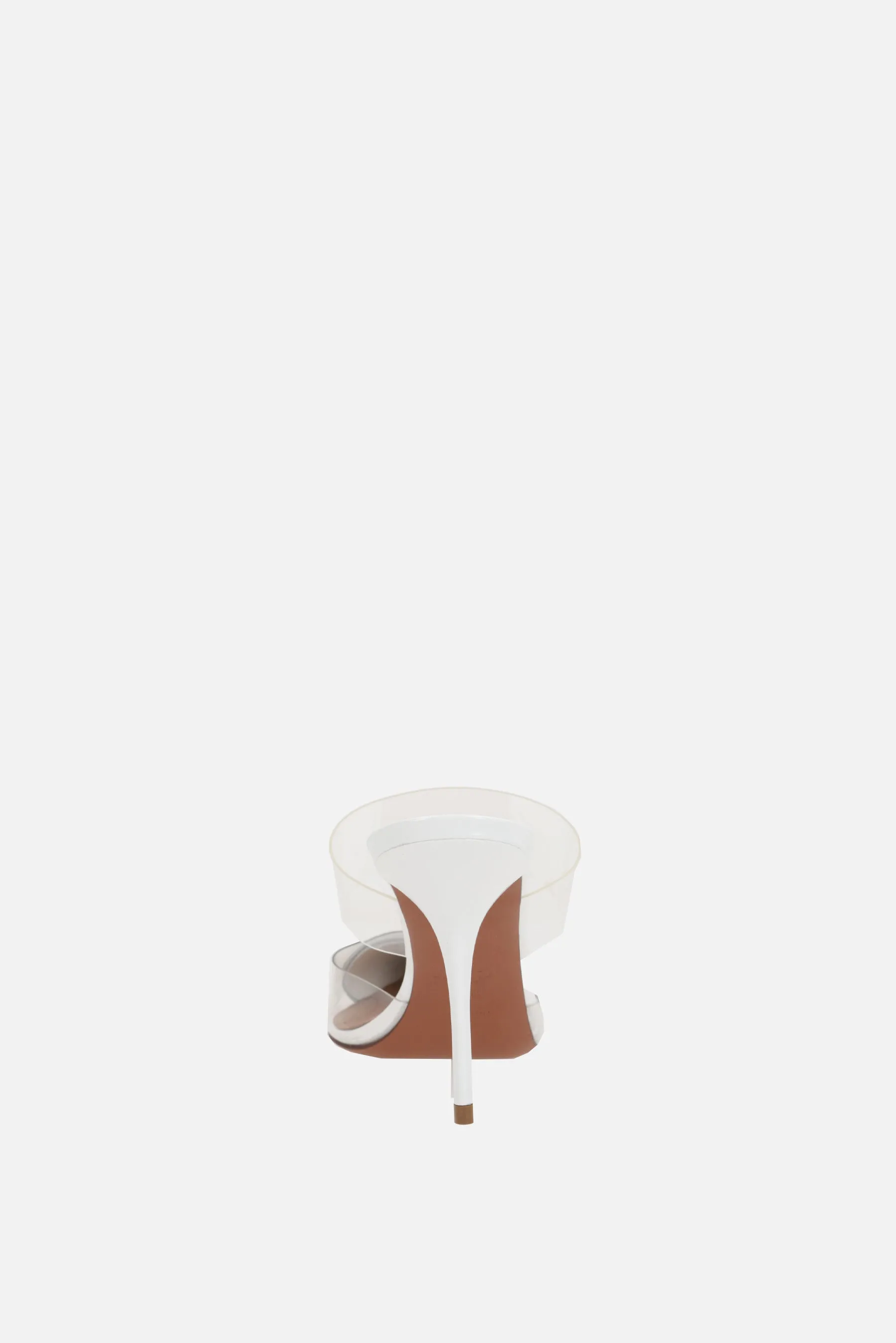 Heart Patent PVC Mules