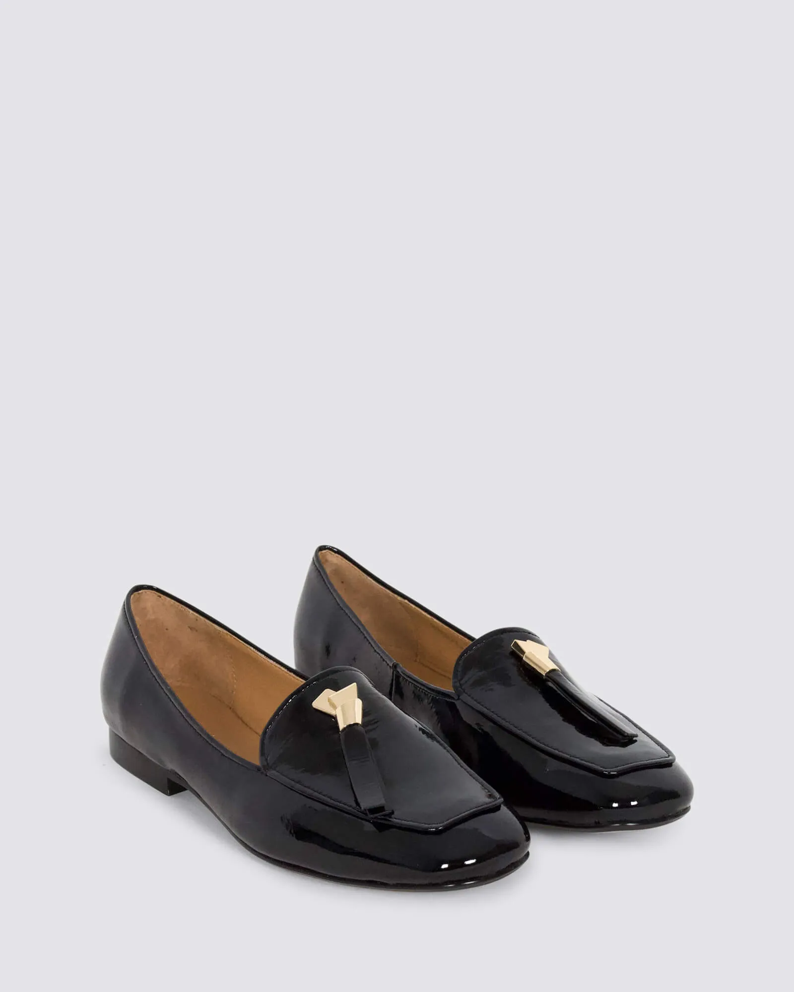 MIERELLA LOAFERS BLACK PATENT
