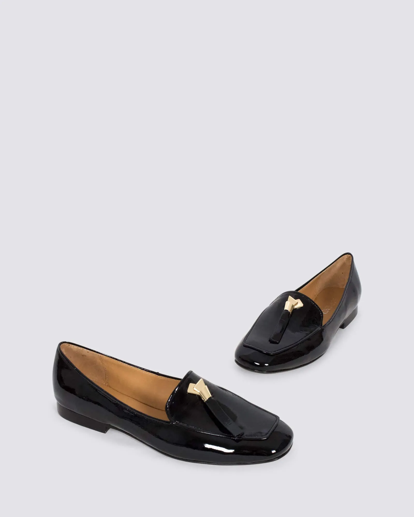 MIERELLA LOAFERS BLACK PATENT