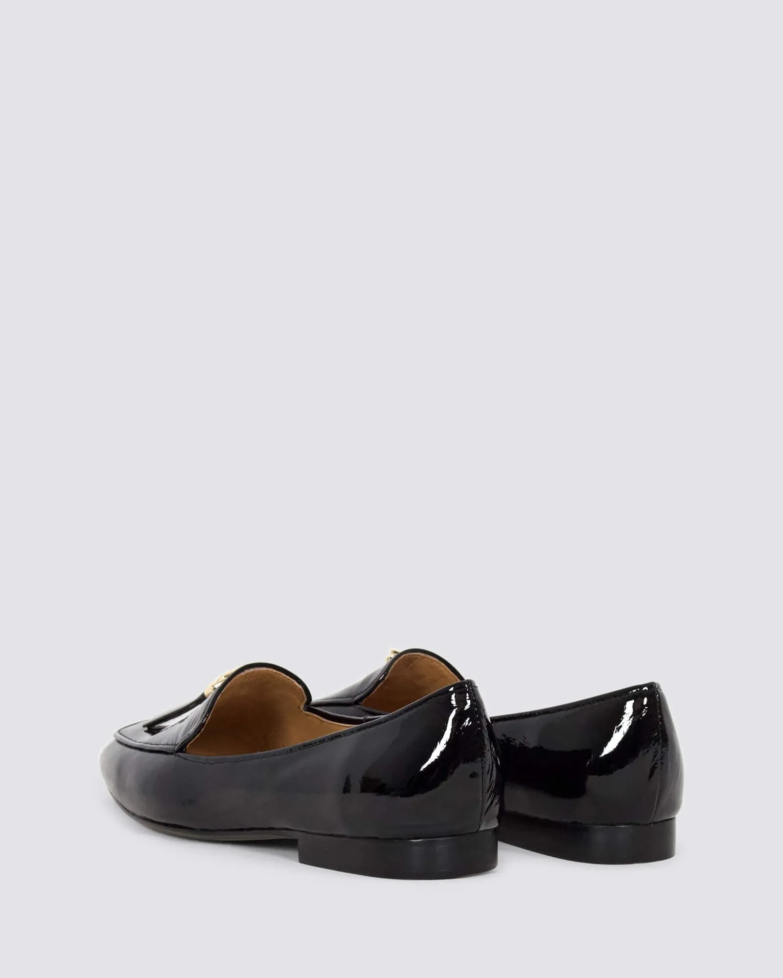 MIERELLA LOAFERS BLACK PATENT