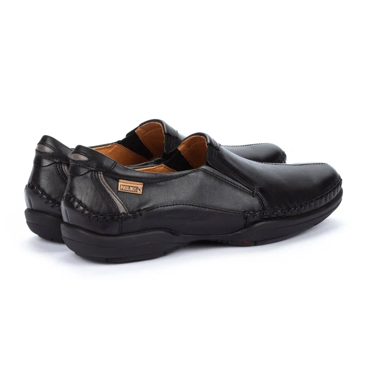 Pikolinos San Telmo M1d-6032 Men's Loafers Slip-on Shoes In Black