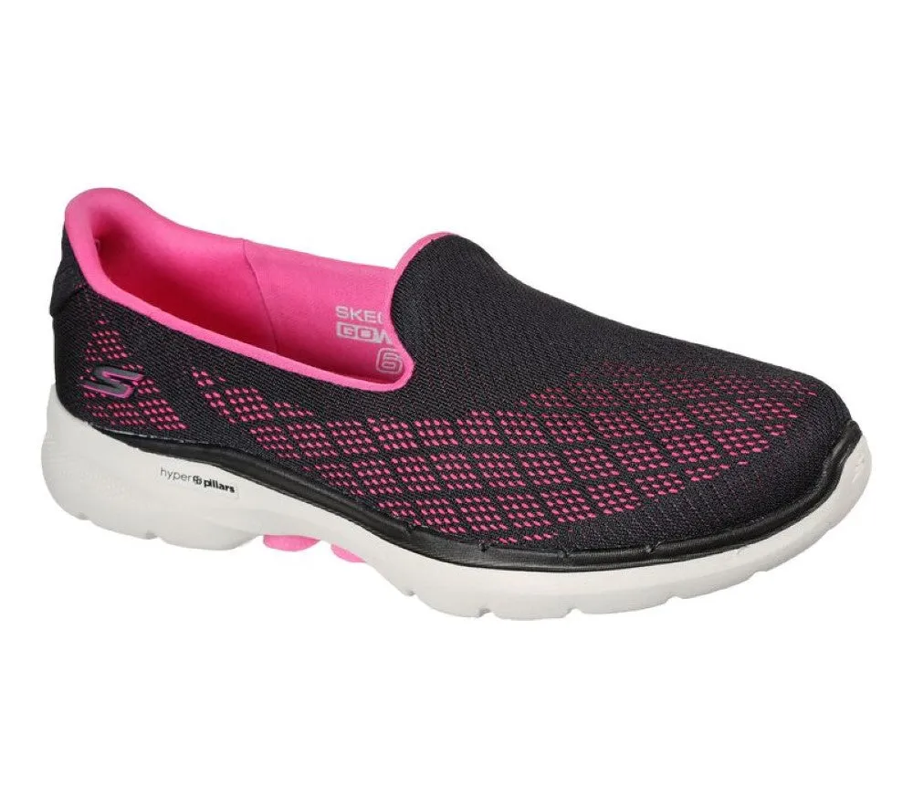 SKECHERS Womens GOwalk 6 Cosmic Force Slip-On Shoe