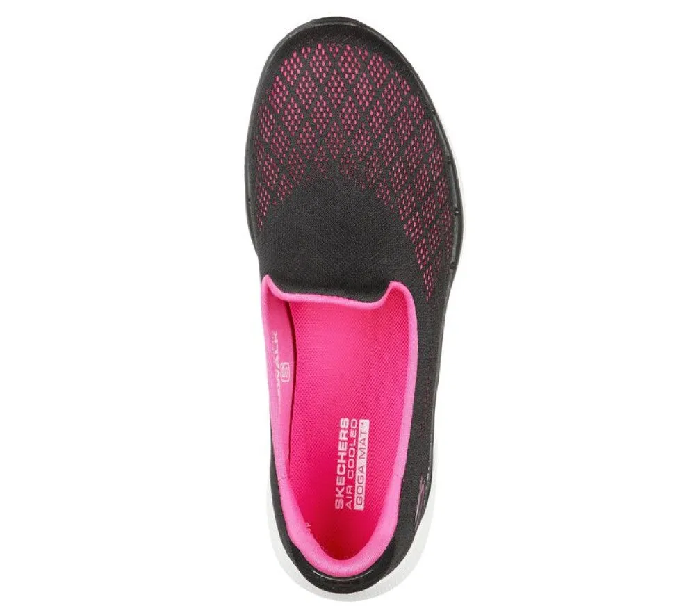 SKECHERS Womens GOwalk 6 Cosmic Force Slip-On Shoe