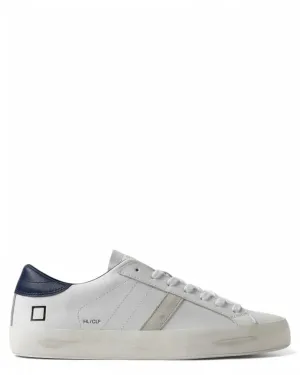 Sneakers Hill Low Calf White-Blue