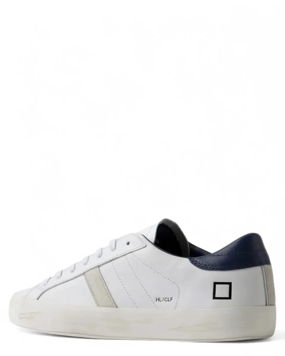 Sneakers Hill Low Calf White-Blue