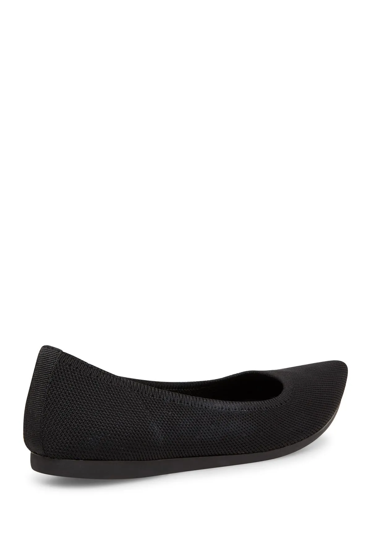 Steve Madden Womens Ramone Pointed-Toe Slip-On Loafer Shoe BLACK