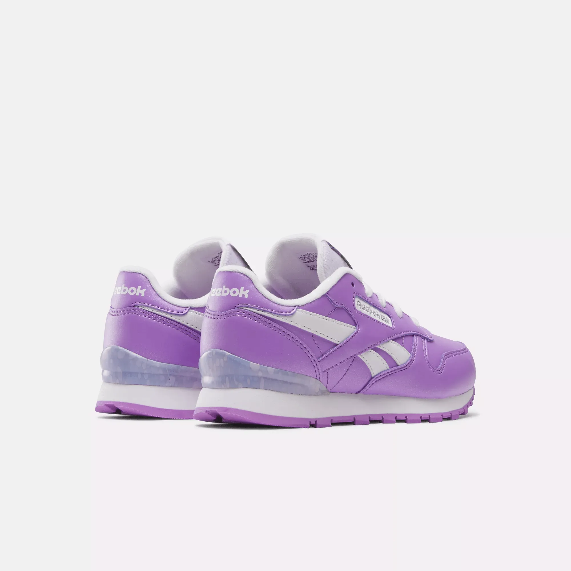Unisex Classic Leather Step 'N' Flash Shoes - Preschool