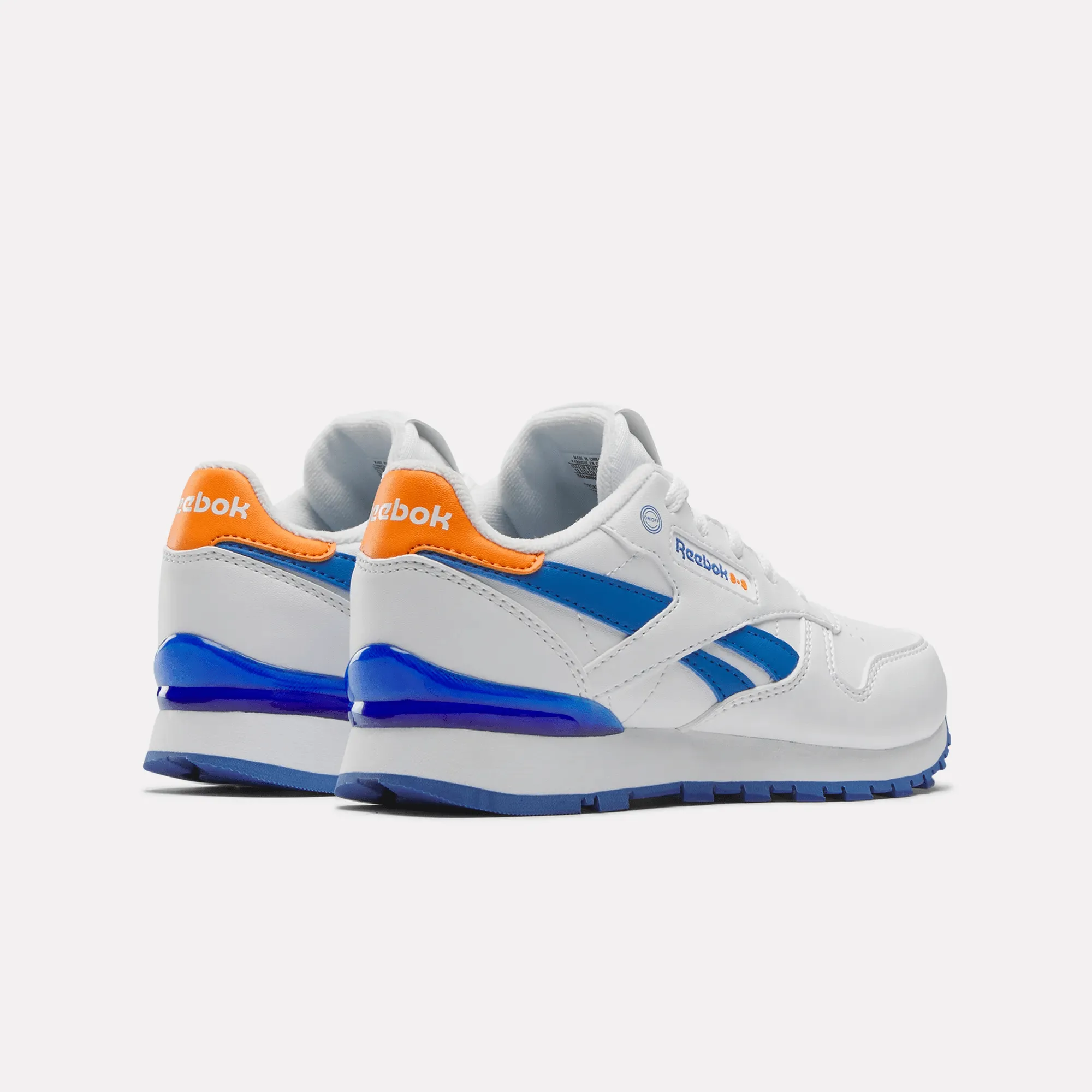 Unisex Reebok x Blippi Classic Leather Step 'N' Flash Shoes - Preschool